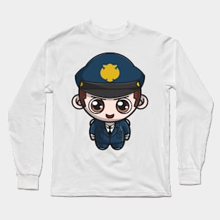 Police Long Sleeve T-Shirt